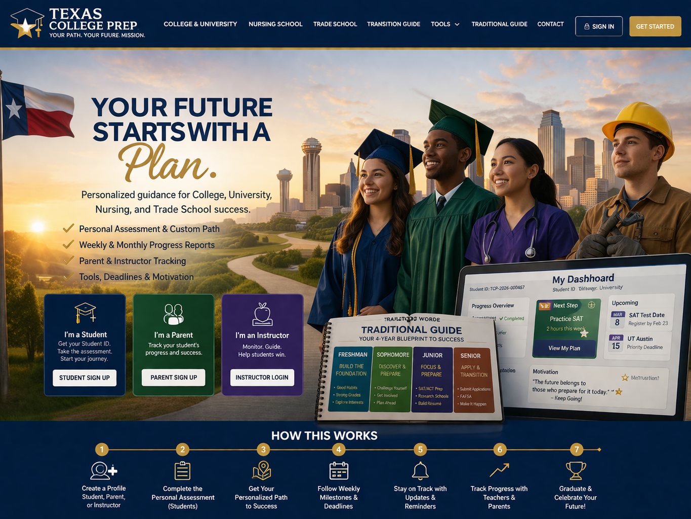 Texas College Prep program