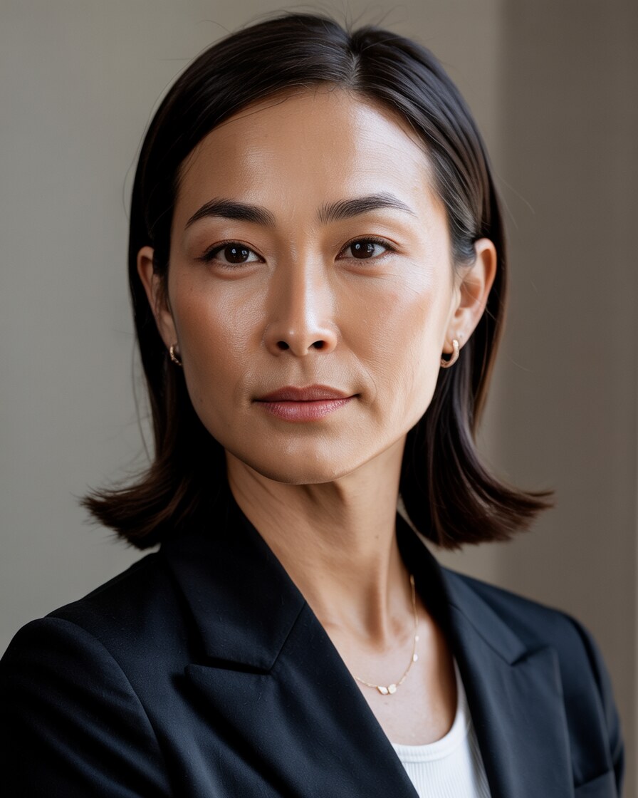 Portrait of Ava Chen, MBA, Chief Financial Officer