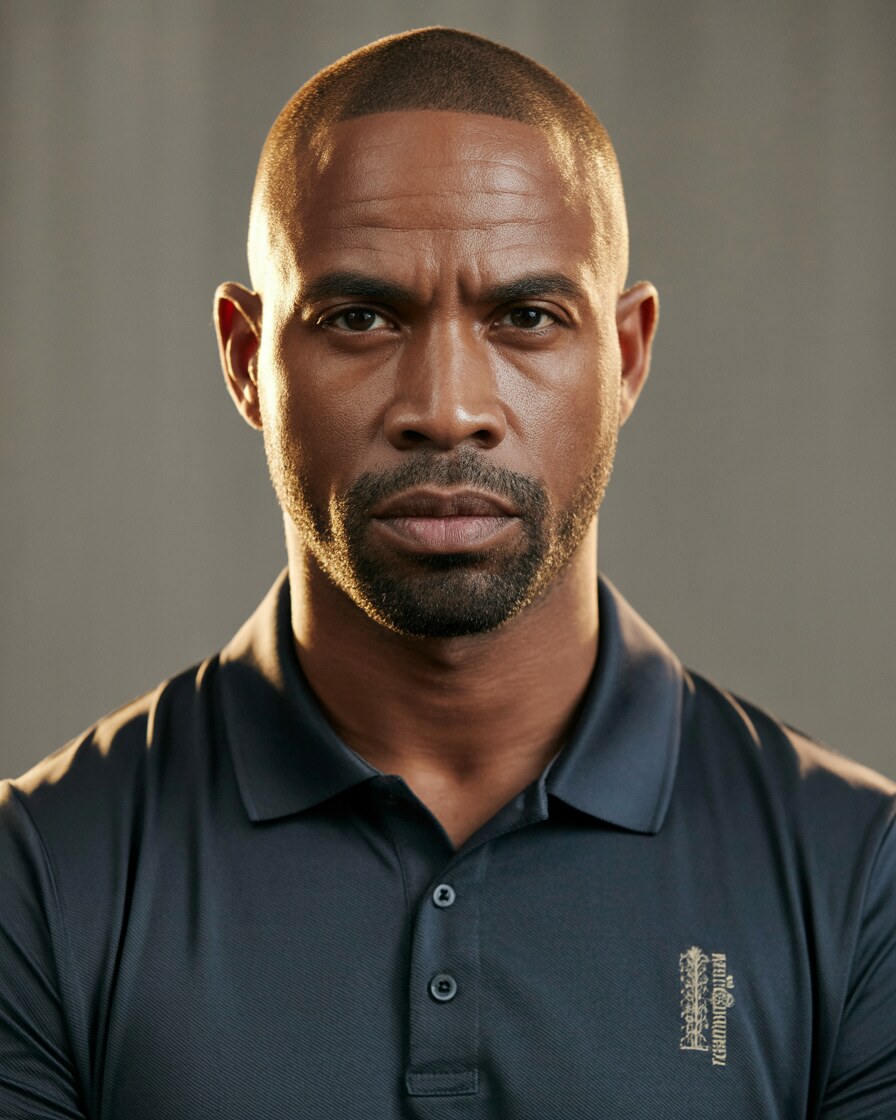 Portrait of Coach Derrick Armstrong, Director of Athletics