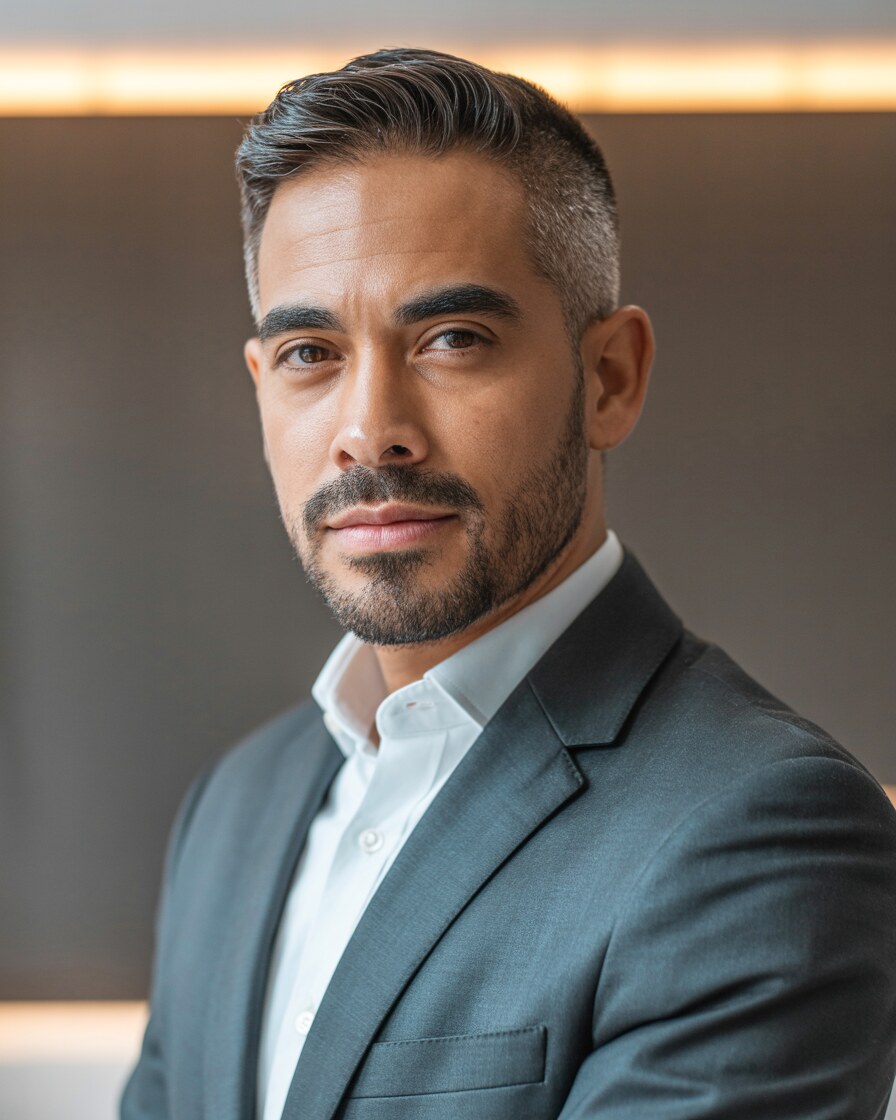 Portrait of Marcus Delgado, Chief Operating Officer